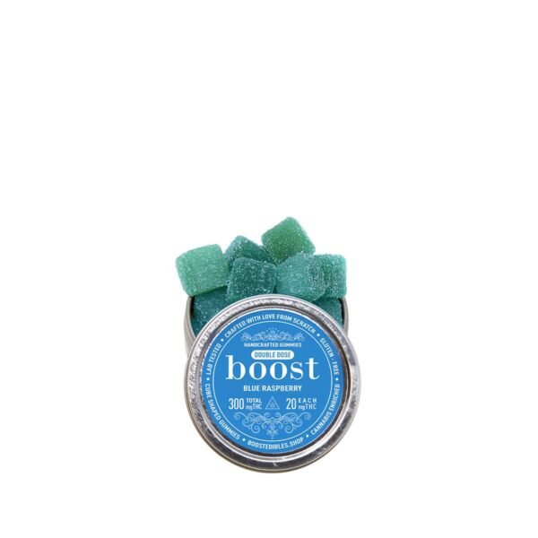 Boost THC Blue Raspberry Gummies