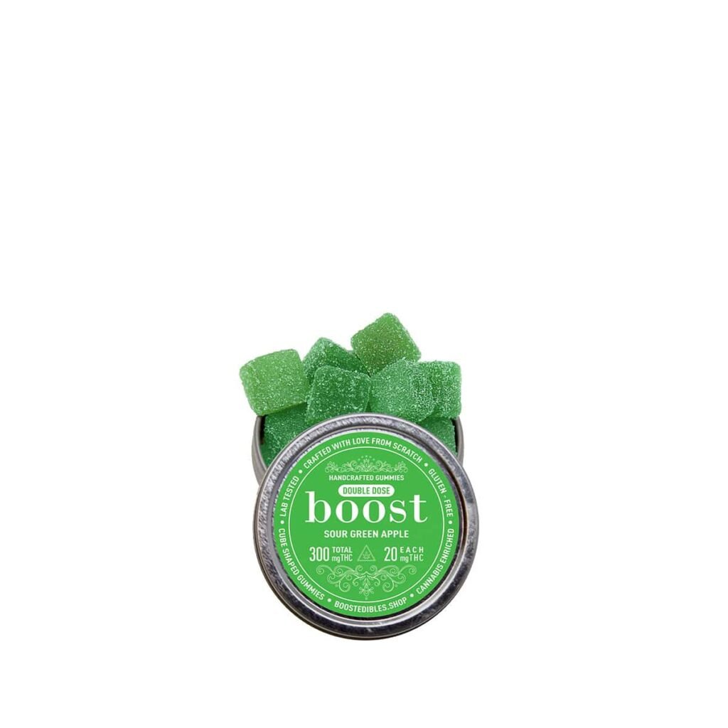 Boost THC Green Apple Gummies