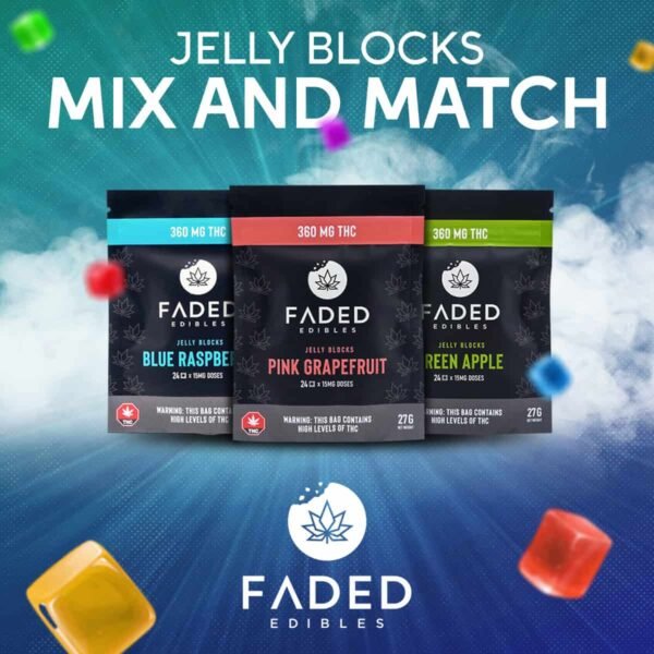 Faded Cannabis Co. Jelly Blocks Bundle