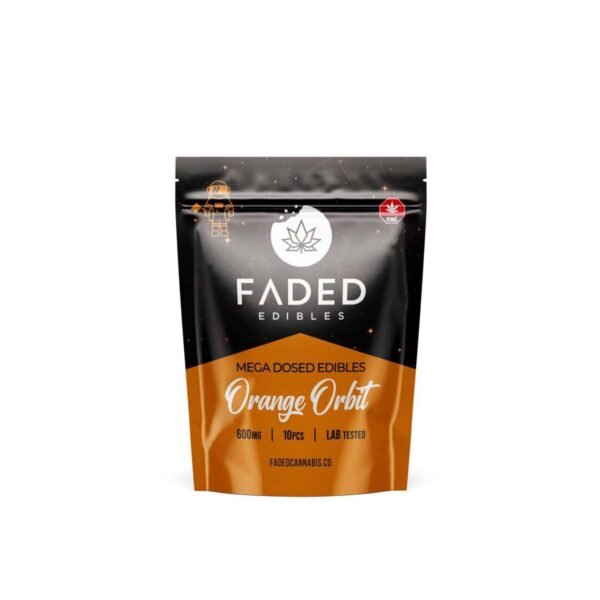 Faded Cannabis Co. Orange Orbit Astronauts