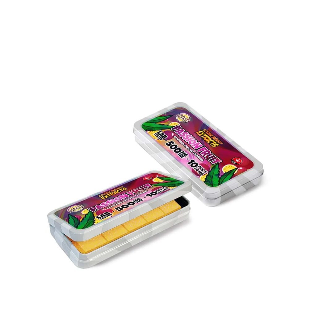 Golden Monkey Extracts Passionfruit Gummies