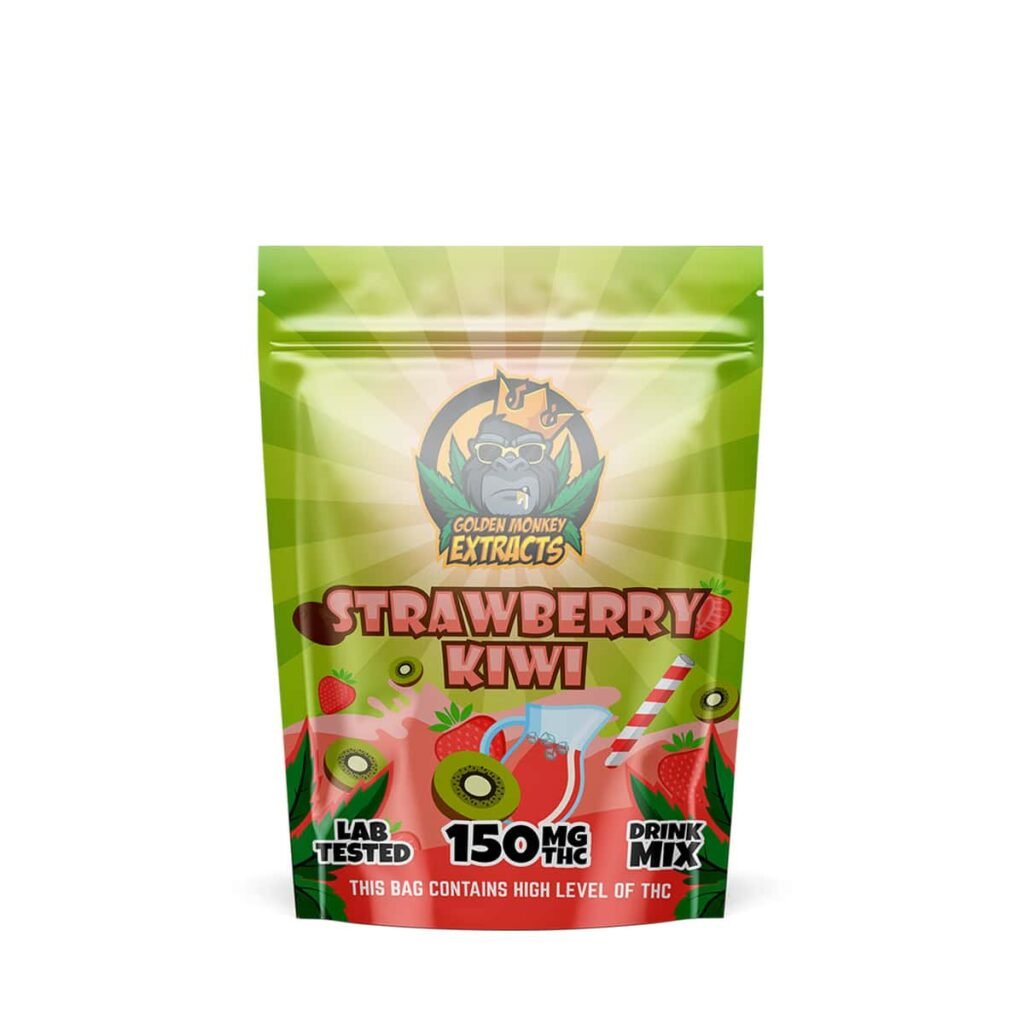Golden Monkey Extracts Strawberry Kiwi Drink Mix