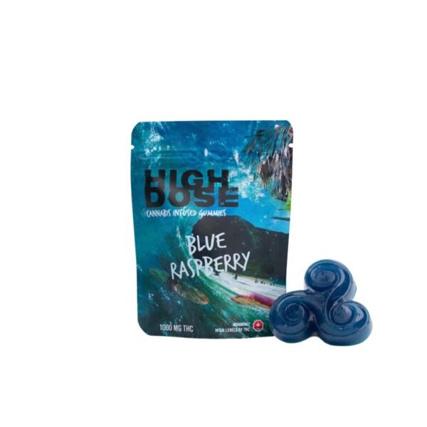 High Dose Blue Raspberry Gummies