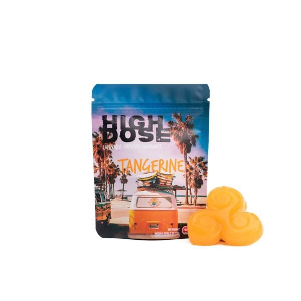High Dose Tangerine Gummies