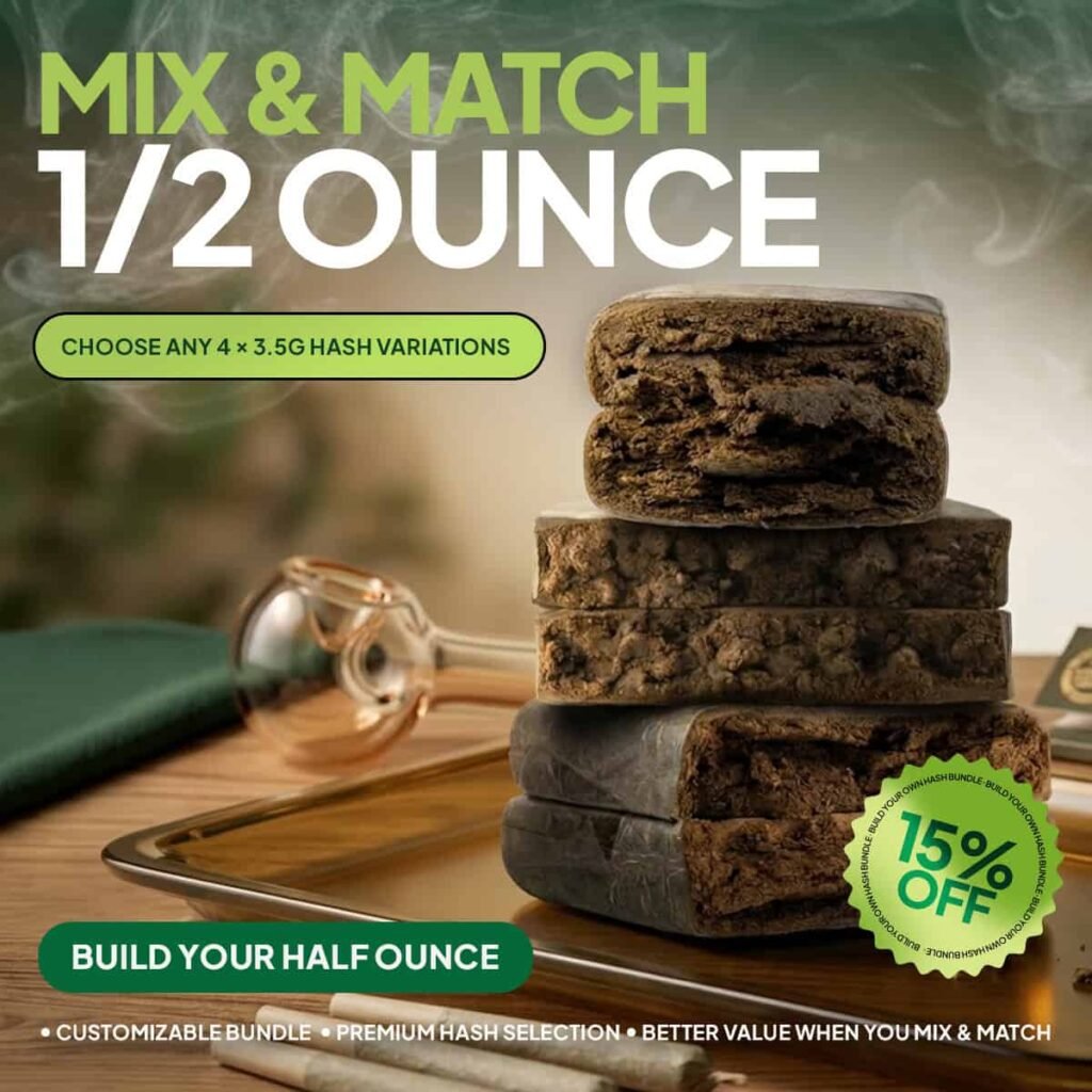Hash – Mix & Match 1/2 Ounce