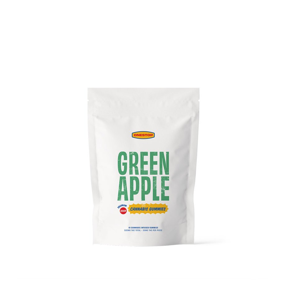 OneStop Green Apple THC Gummies