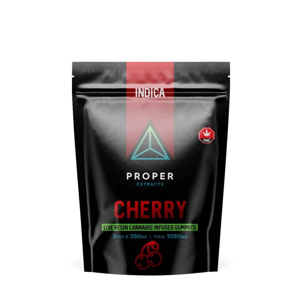 Proper Extracts Indica Cherry Gummies