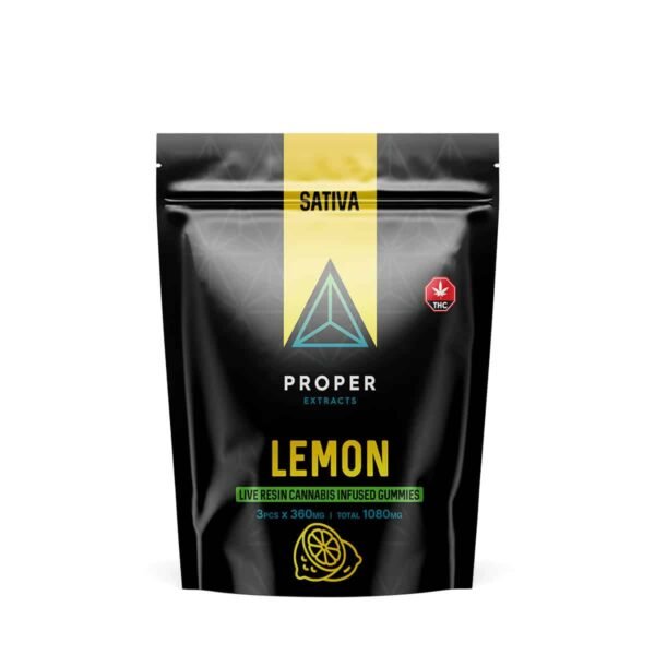 Proper Extracts Sativa Lemon Gummies
