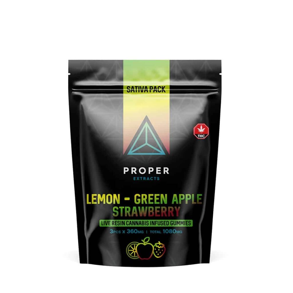 Proper Extracts Sativa Pack Gummies