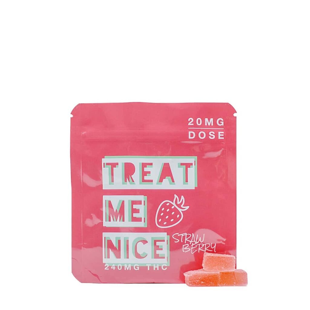 Treat Me Nice Strawberry Gummies