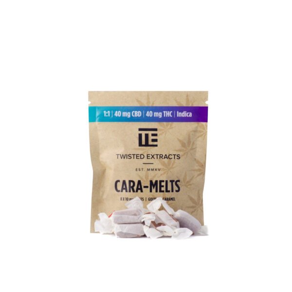 Twisted Extracts 1:1 Indica Cara-Melts